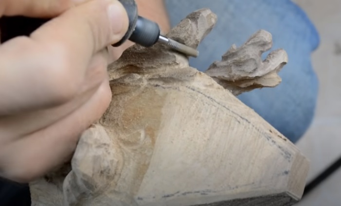 power carve shark head depth carving
