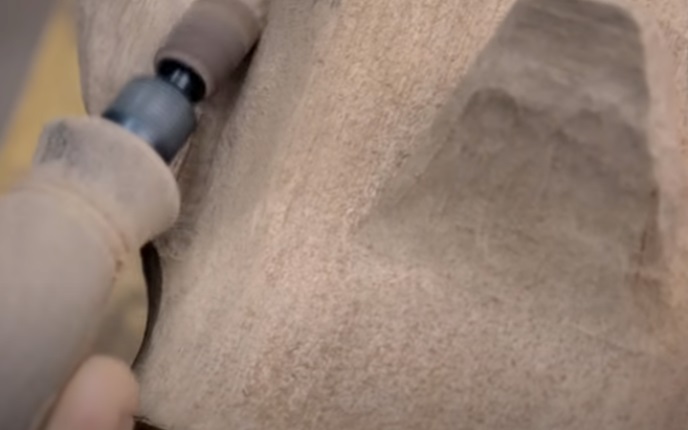 power carve shark head flowing lines