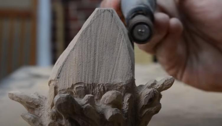 power carve shark's head carve head