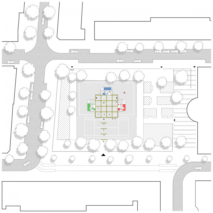 Architects Create Market Design That Ensures Physical Distancing During Lockdowns Architects Create Market Design That Ensures Physical Distancing During Lockdowns