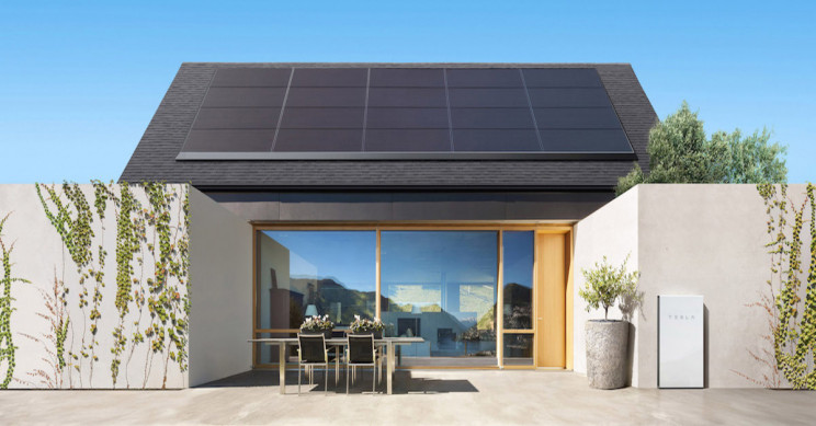 Amazon says Tesla's solar panels caught fire on one of its buildings Amazon says Tesla's solar panels caught fire on one of its buildings