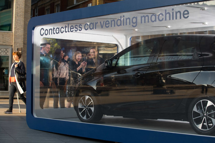 A Company Is Testing an Anxiety-Easing Car Vending Machine in London
