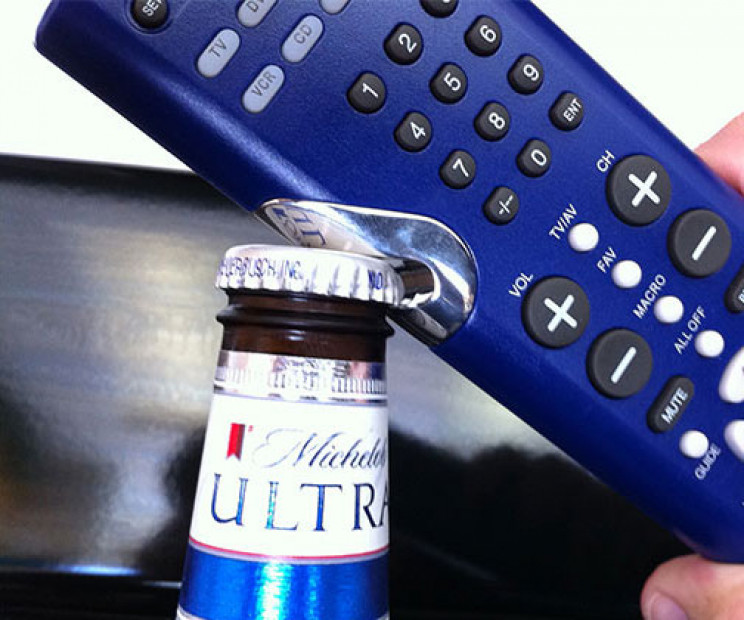 lazy inventions controller bottle opener