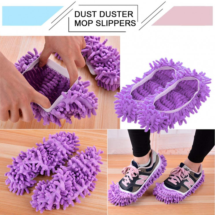 lazy inventions mop slippers