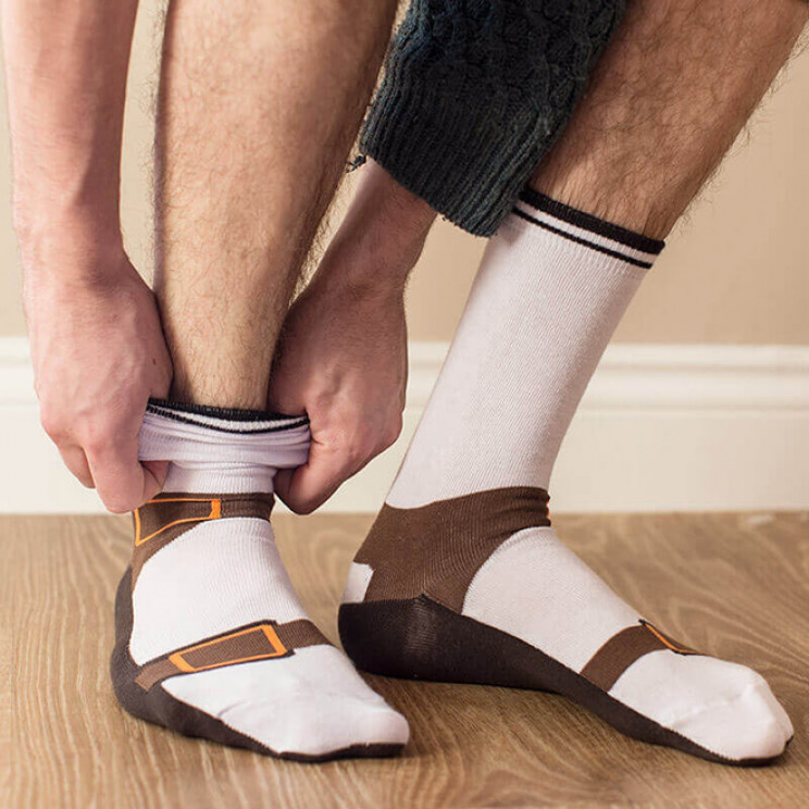lazy inventions sandal socks