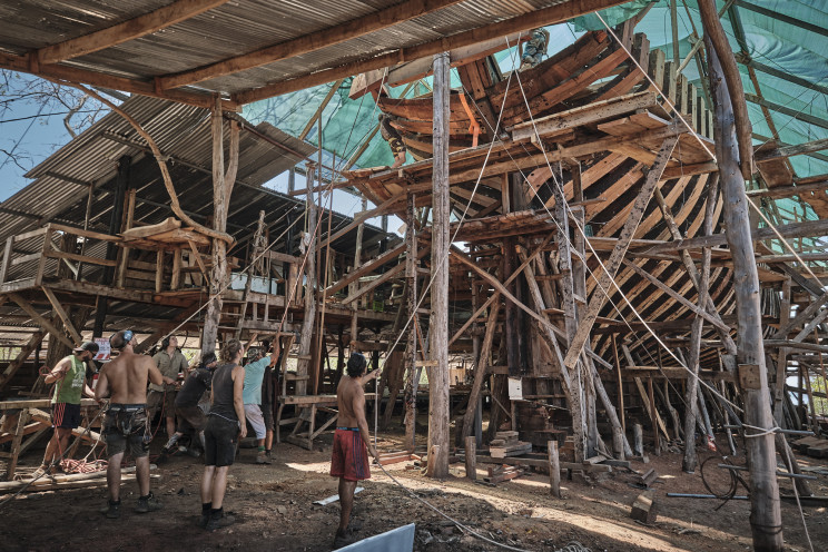 Ceiba, under construction