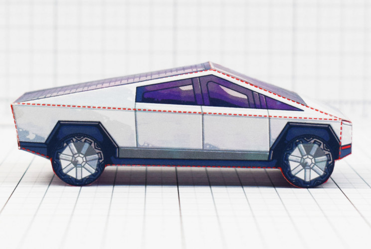 You Can Create Your Very Own Paper Tesla Cybertruck You Can Create Your Very Own Paper Tesla Cybertruck