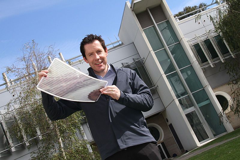 example of organic solar cell