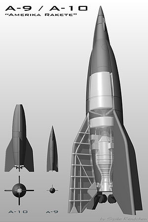 Nazi in space A9/A10 rocket