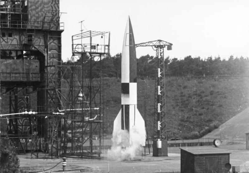 Nazi in space test launch