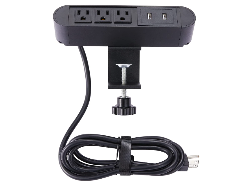 CFMASTER Power Strip Black power strip
