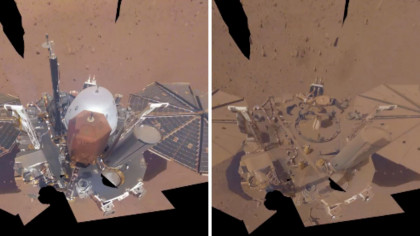 NASA’s Insight Mars lander shares its last selfie from the Red Planet