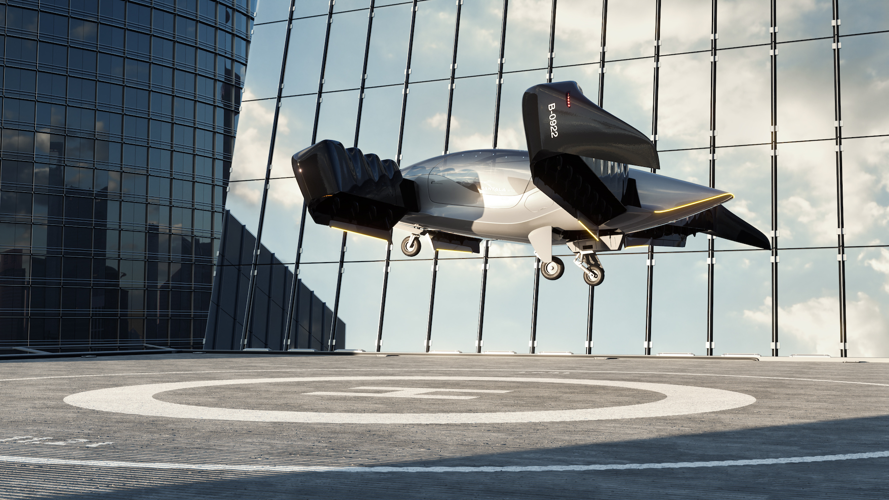 The PANTALA Concept H Travels at 186 MPH and Has a 155 Mile Range The PANTALA Concept H Travels at 186 MPH and Has a 155 Mile Range
