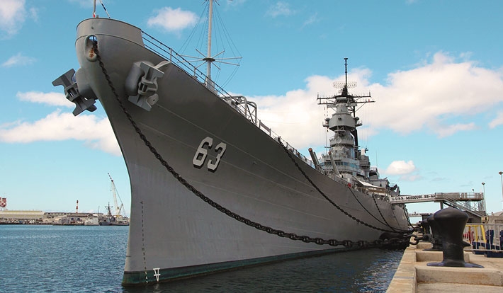 tanks and drones uss missouri