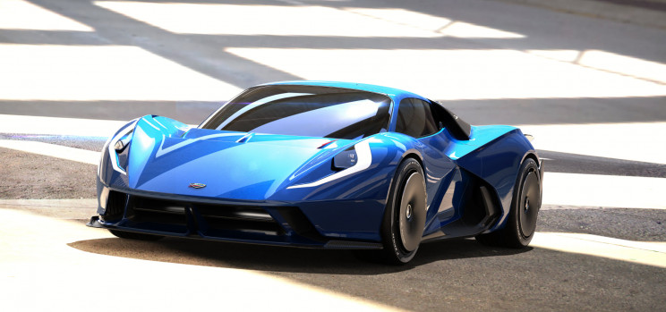 2,040-HP Electric Hypercar With Hybrid Battery Promises 323-Mile Range