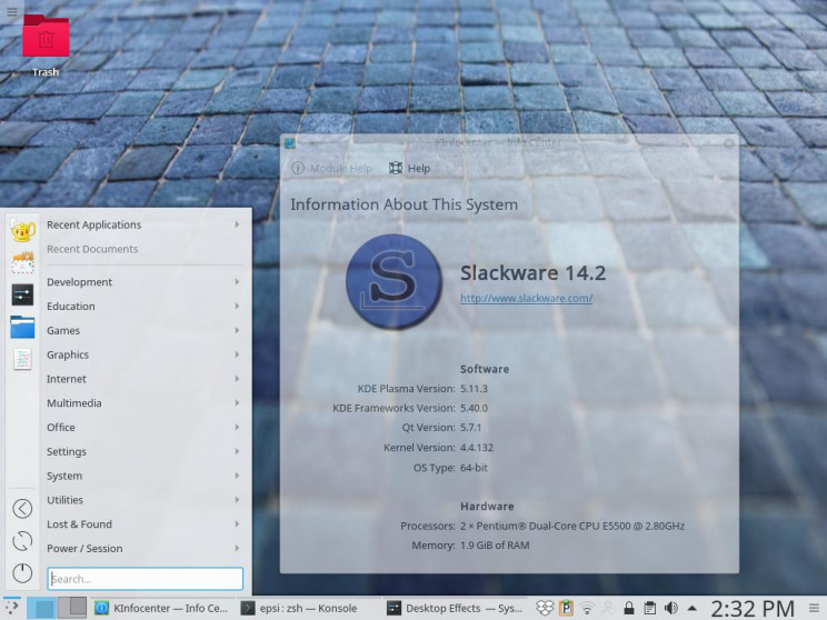 best os software engineering slackware