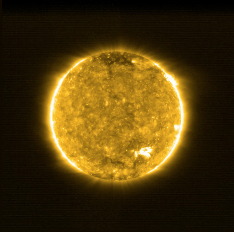 solar orbiter's first images from the Sun