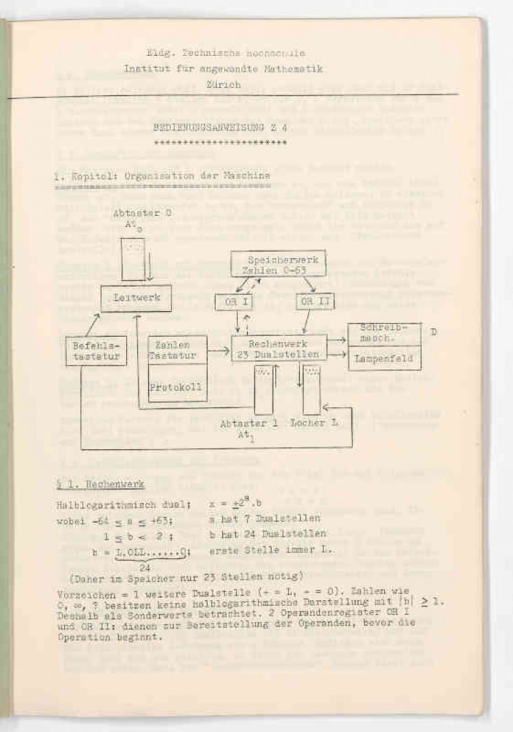Oldest Preserved Computer's User Manual Discovered Oldest Preserved Computer's User Manual Discovered