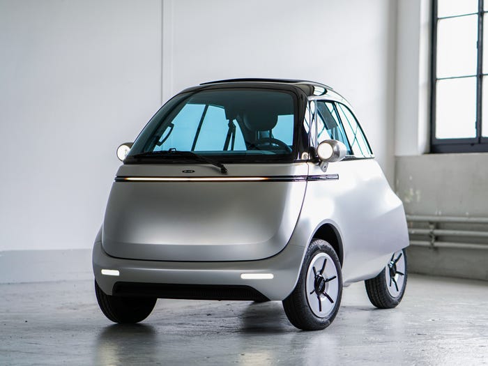 Swiss Company Designs Adorable Two-Seater Microlino Electric Car Swiss Company Designs Adorable Two-Seater Microlino Electric Car