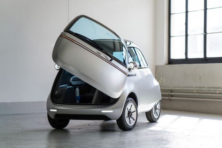 Swiss Company Designs Adorable Two-Seater Microlino Electric Car Swiss Company Designs Adorable Two-Seater Microlino Electric Car