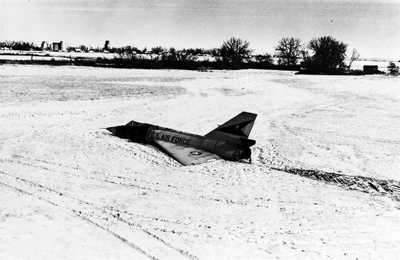 cornfield bomber in field