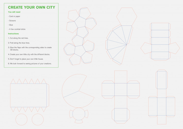 Architecture Studio Releases Templates for Children to Create Paper Cities Architecture Studio Releases Templates for Children to Create Paper Cities