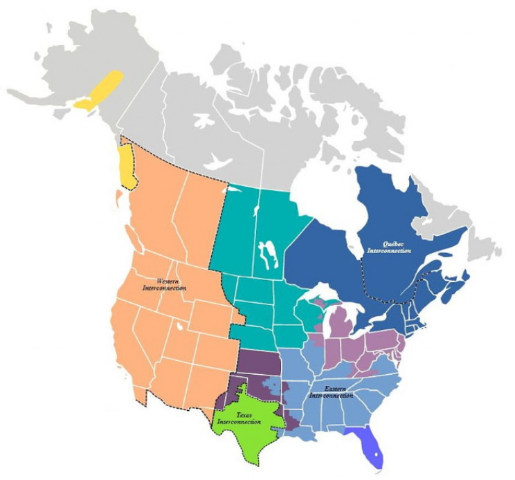 U.S. electrical power grid U.S. electrical power grid