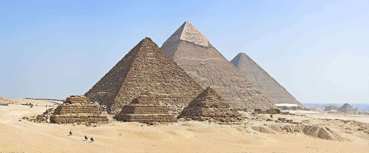 The Great Pyramids of Giza and the complex Great Pyramids of Giza