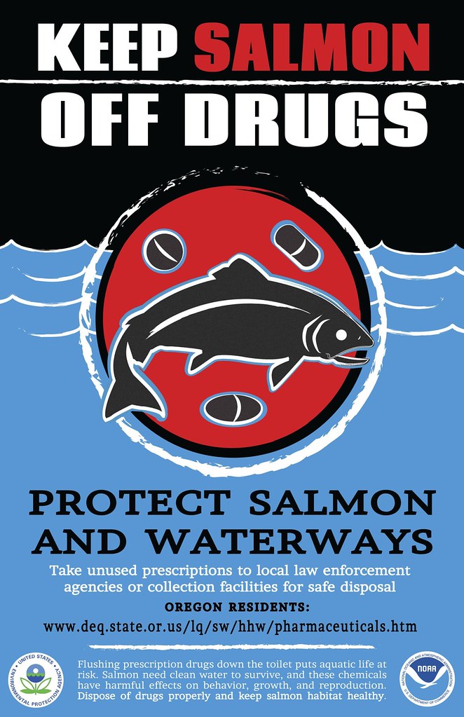 keep salmon off drugs