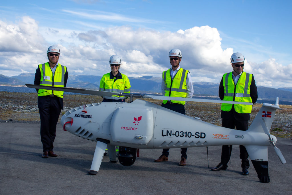 Camcopter S-100 Helicopter Drone Revolutionizes Oil Rig Deliveries Camcopter S-100 Helicopter Drone Revolutionizes Oil Rig Deliveries