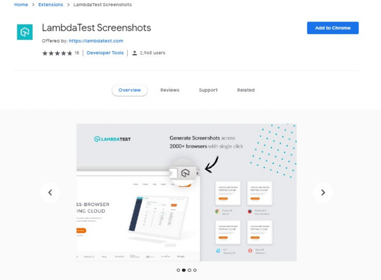 chrome extensions for developers lambdatest