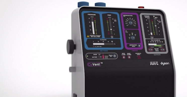 Dyson Designs and Develops Ventilator in Just 10 Days for Coronavirus Patients