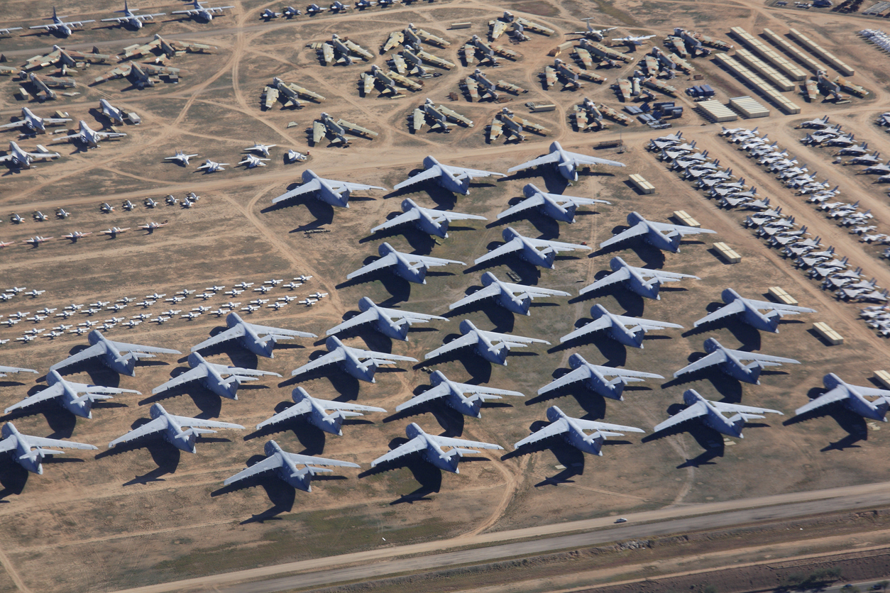 The World's Biggest 'Boneyard' Houses Almost 4,000 Aircraft The World's Biggest 'Boneyard' Houses Almost 4,000 Aircraft