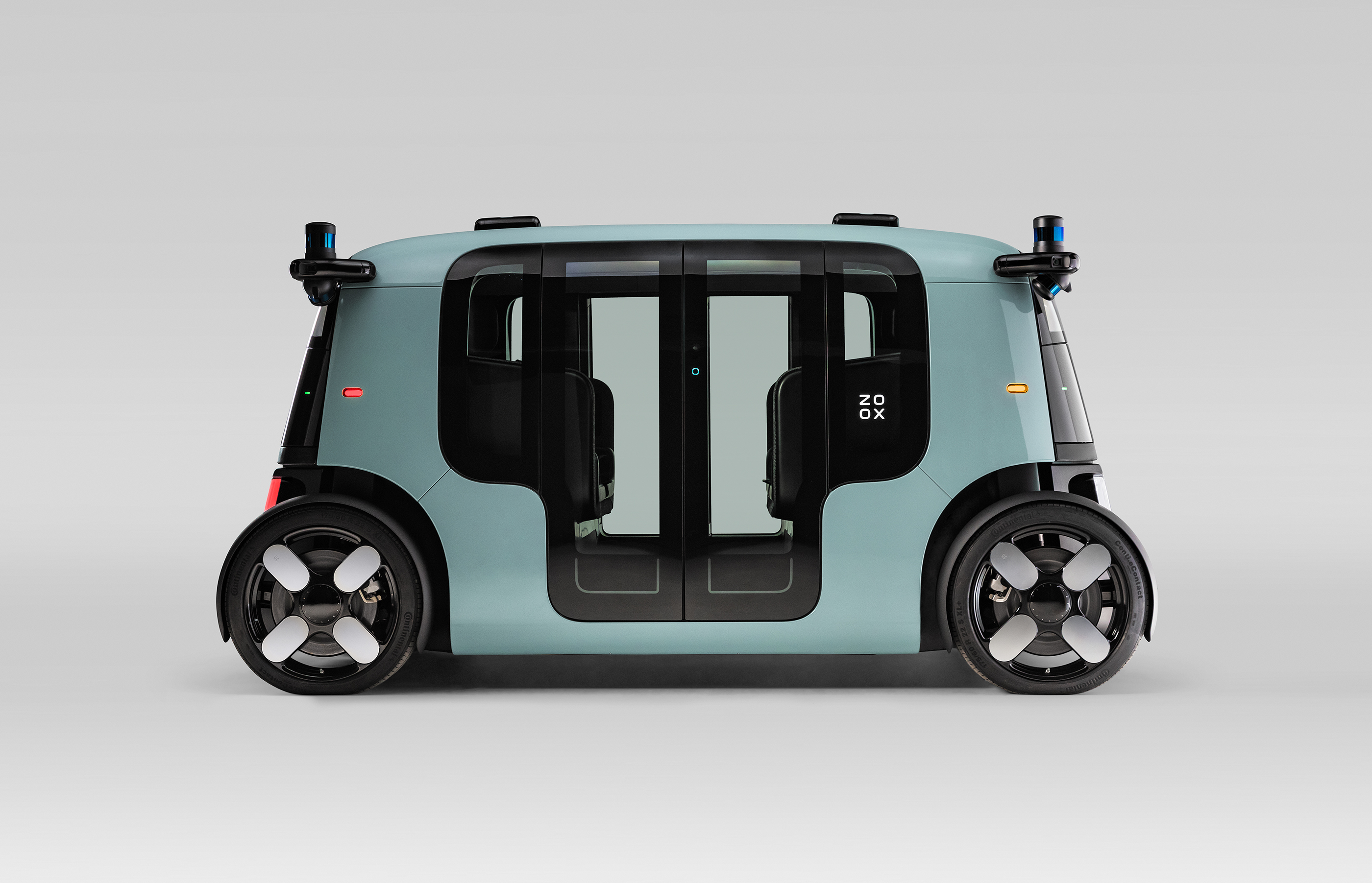 Amazon's Zoox Unveils Autonomous Electric Robotaxi Amazon's Zoox Unveils Autonomous Electric Robotaxi