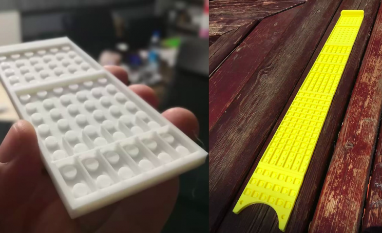 Father and Son Create World's First LEGO Microtonal Guitar Father and Son Create World's First LEGO Microtonal Guitar