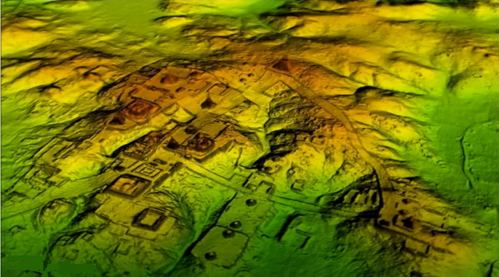 LiDAR peering through the forest canopy LiDAR peering through the forest canopy