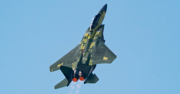 Newest US Air Force Fighter F-15EX Takes Its First Flight