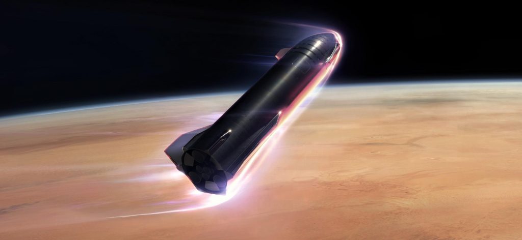 Spaceship landed