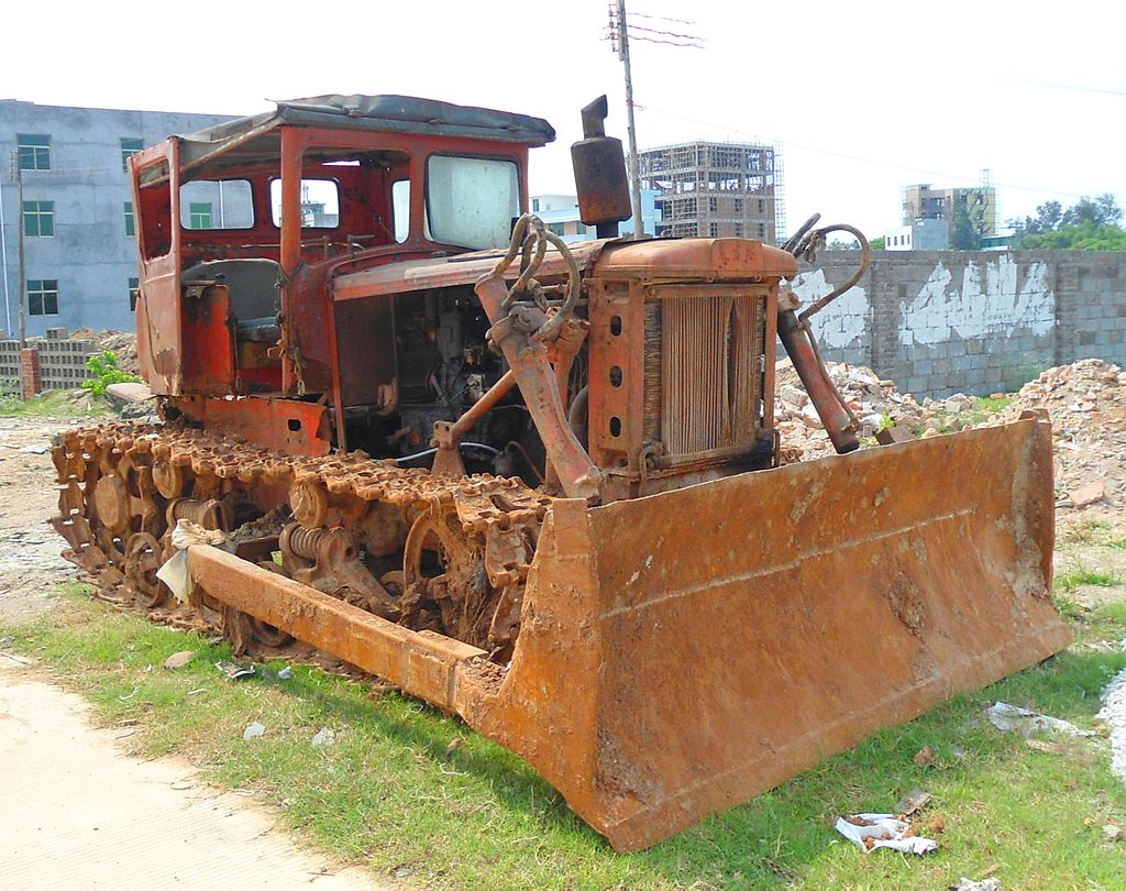 construction equipment bulldozer