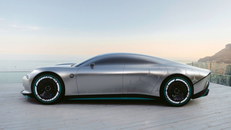 Vision AMG: Mercedes reveals the concept for its first sports EV