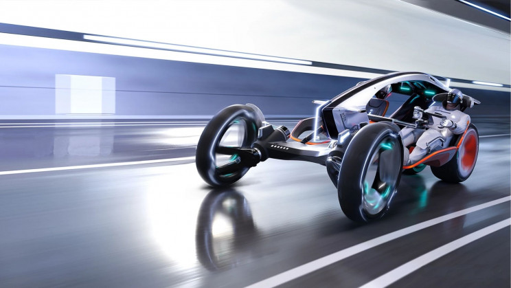 A UK Company Revealed a New Electric Hybrid Car. But It's Also a Bike?