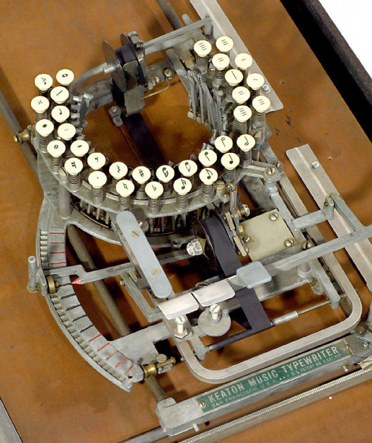 Groovy 1950s Typewriter Lets You Write Music