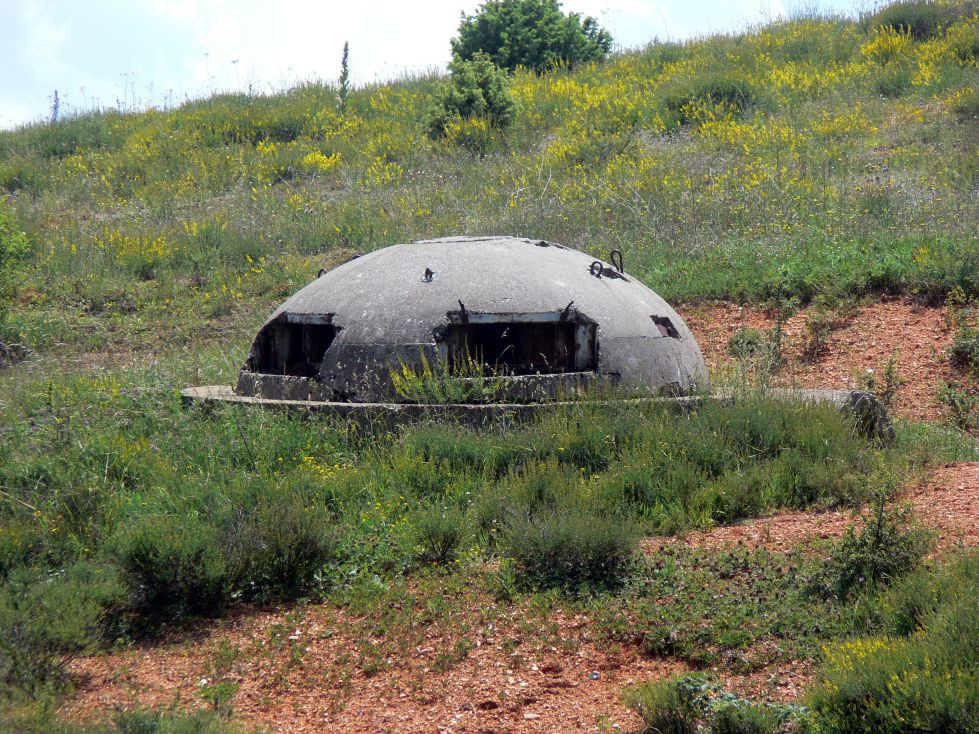 example of albanian bunkers