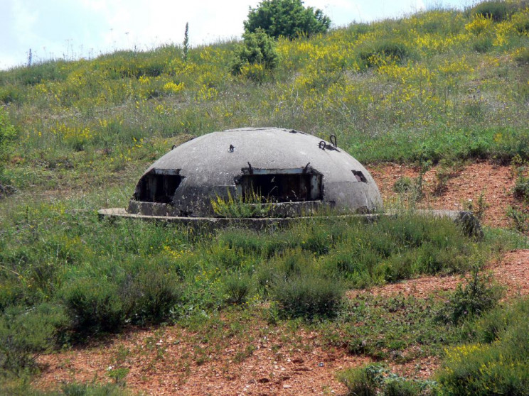 example of albanian bunkers