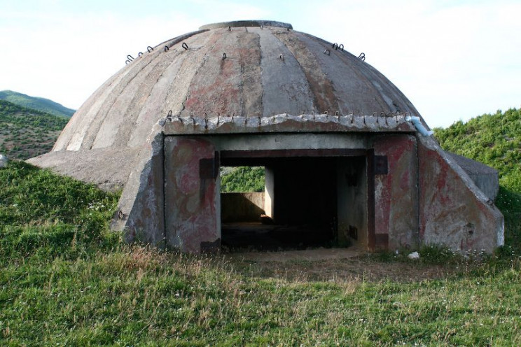 Albanian bunkers larger