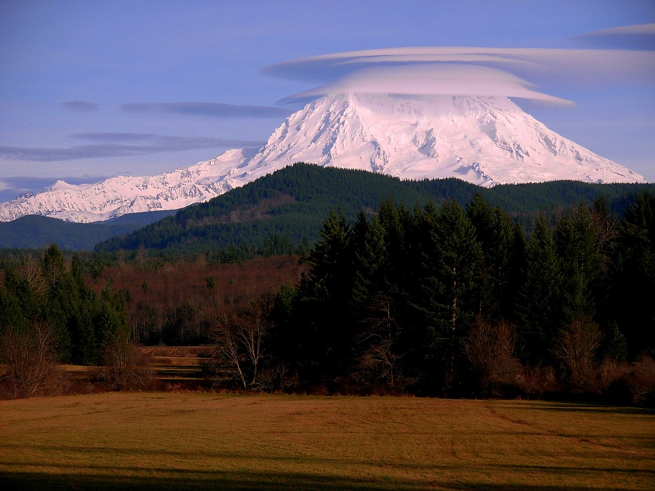 lenticular clouds