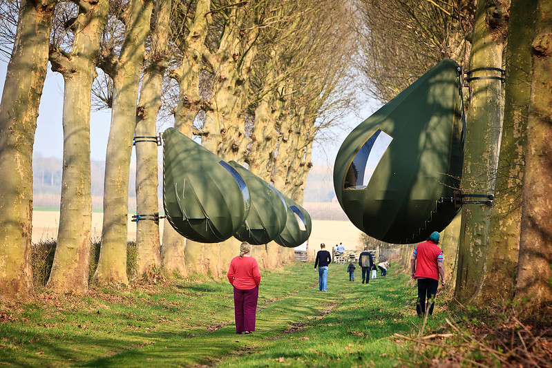 These Tear Drop-Shaped Tents Let You Camp While Hanging From a Tree These Tear Drop-Shaped Tents Let You Camp While Hanging From a Tree