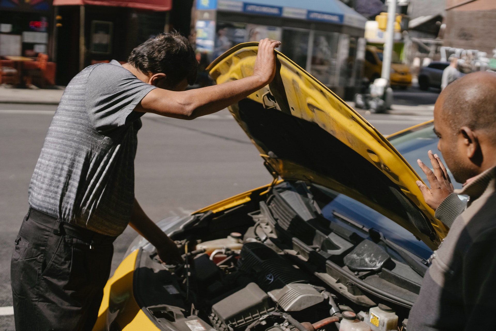 Broken car Broken car