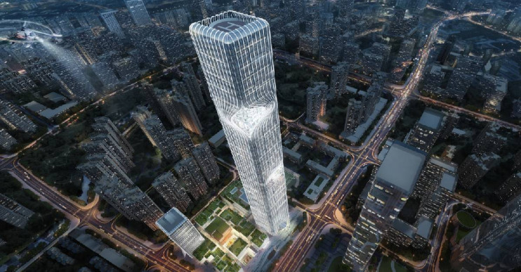 New Chinese Skyscraper Is Built with Structures That Look like Eyes New Chinese Skyscraper Is Built with Structures That Look like Eyes