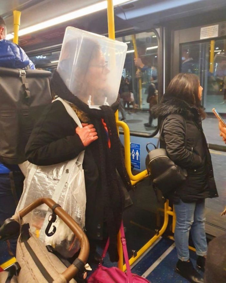 Be Careful Which Mask You Wear on the Subway Be Careful Which Mask You Wear on the Subway